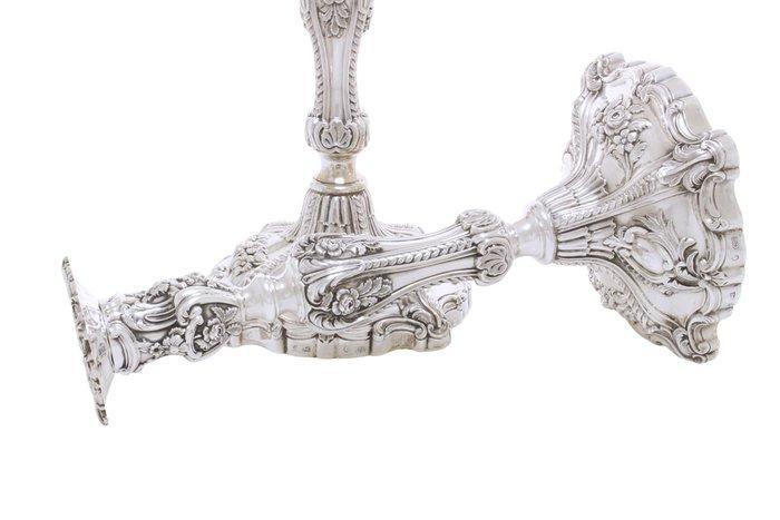 Creswick & Co, Sheffield - Chandelier (2) - Argent 925 - 29, Antiek en Kunst, Antiek | Zilver en Goud
