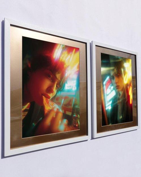 Ksavera - City lights DS0800B, Antiek en Kunst, Kunst | Schilderijen | Modern
