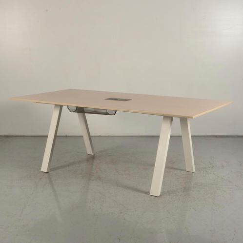 Vergadertafel Solisdesk - Eiken blad - 200 x 100 cm, Zakelijke goederen, Kantoor en Winkelinrichting | Kantoormeubilair en Inrichting