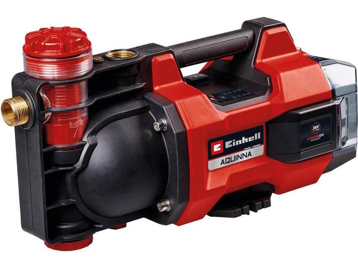 Einhell AQUINNA 36/38 F LED - Accu Tuinpomp - 3800 l/u -, Huis en Inrichting, Woonaccessoires | Overige, Zo goed als nieuw, Verzenden