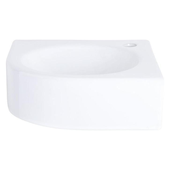 Fontein Differnz Cleo Hoekfontein 30x30x10 cm Keramiek Wit, Doe-het-zelf en Bouw, Sanitair, Overige typen, Nieuw, Ophalen of Verzenden