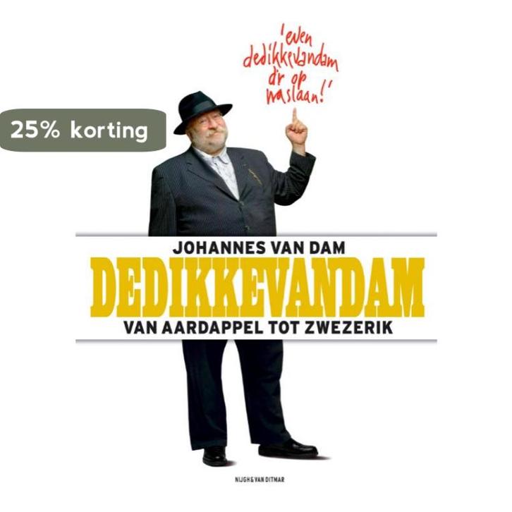 DeDikkeVanDam 9789038814353 Johannes van Dam, Boeken, Kookboeken, Gelezen, Verzenden