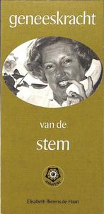 De geneeskracht van de stem / Ankertjes / 91 9789020206555, Boeken, Verzenden, Gelezen, E. Bierens de Haan-Keuls