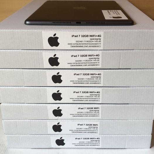 Voordeelbundel (10+prijs) Apple iPad 7 (model 2019) 32GB, Computers en Software, Apple iPads, Nieuw, Ophalen of Verzenden