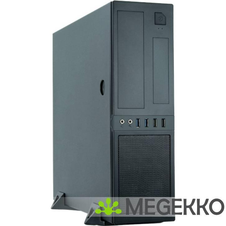 Chieftec CS-12B-300 computerbehuizing Mini Tower Zwart 300 W, Computers en Software, Computerbehuizingen, Nieuw, Verzenden