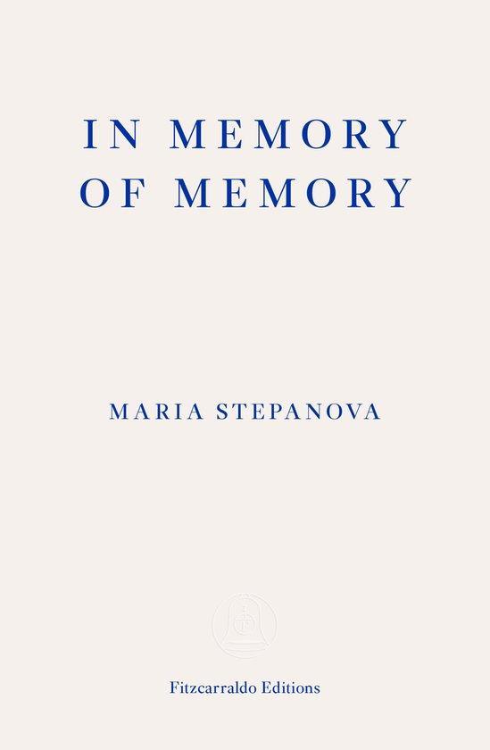 In Memory of Memory 9781913097530 Maria Stepanova, Boeken, Taal | Engels, Gelezen, Verzenden