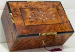 Doos - Palissander, Thuya, Satijnhout, Antiek en Kunst