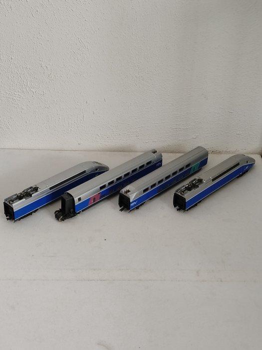 Mehano H0 - Rame automotrice (1) - Rame de 4 voitures TGV, Hobby & Loisirs créatifs, Trains miniatures | HO