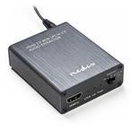 HDMI audio extractor | Nedis (4K@60Hz, HDMI, Toslink, Jack), Verzenden