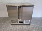 RVS Saro Koelwerkbank Saladette 2 deuren 90 cm 230V Horeca, Ophalen of Verzenden, Nieuw in verpakking