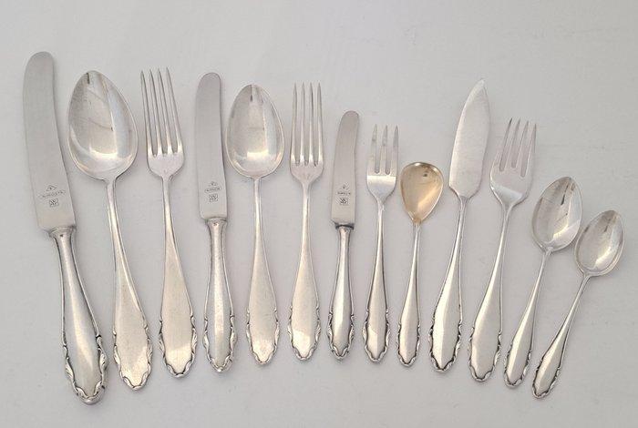 WMF patent 90 - Bestekset voor 12 personen (163) - incl., Antiek en Kunst, Antiek | Meubels | Tafels