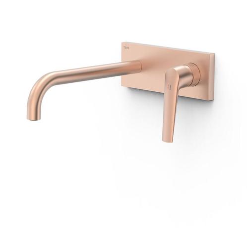 Wastafelkraan Inbouw Tres Fuji 24 Cm Met Bedieningsplaat Mat, Doe-het-zelf en Bouw, Sanitair, Kraan, Nieuw, Ophalen of Verzenden