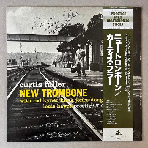 Curtis Fuller - New Trombone - LP - Signed by Curtis Fuller, CD & DVD, Vinyles Singles
