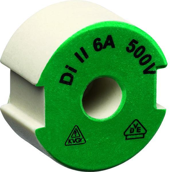 Keramische E27 DII 6A Insteek Zekering Schroef 500V -, Doe-het-zelf en Bouw, Elektriciteit en Kabels, Verzenden