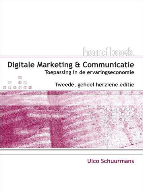 Handboek Digitale Marketing & Comm. 2E 9789059404502, Livres, Science, Envoi
