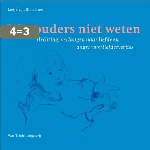 Wat ouders niet weten 9789073460478 Lietje van Blaaderen, Boeken, Esoterie en Spiritualiteit, Zo goed als nieuw, Verzenden