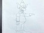 The Simpsons - Original drawing of Krusty the Clown, CD & DVD