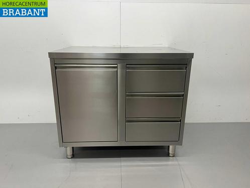 Armoire de travail en acier inoxydable Table de travail, Zakelijke goederen, Horeca | Overige, Verzenden
