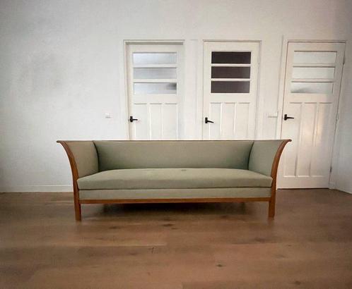 Frits Henningsen - Sofa - Hout, stof/bekleding - 3-zitsbank, Antiek en Kunst, Kunst | Designobjecten