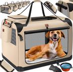 Reisbench hond - Draagtas hond - Transportbox - 102x69x69 cm, Dieren en Toebehoren, Verzenden, Nieuw
