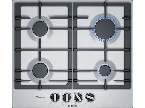 Bosch -  Gaskookplaat  - Inox, Elektronische apparatuur, Kookplaten, Gas, Nieuw, Verzenden