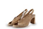 Laurent David slingbacks in maat 38 Beige | 25% korting, Verzenden, Beige, Zo goed als nieuw, Laurent David