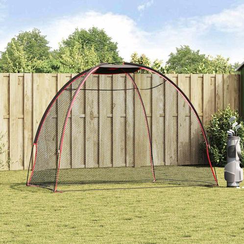 vidaXL Golf Oefenhulpmiddelen Zwart 314 x 150 x 206 cm, Sport en Fitness, Golf, Nieuw, Verzenden
