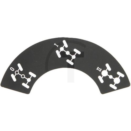 Sticker vierwielaandrijving sper zwart Unimog U 424, U 425,, Autos : Pièces & Accessoires, Autres pièces automobiles