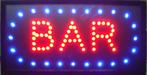 Bar drank cafe LED bord lamp verlichting lichtbak reclamebor, Verzenden, Nieuw
