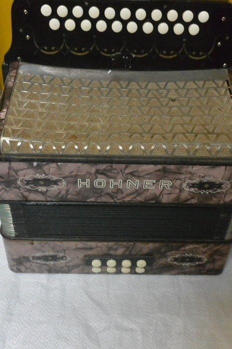 Hohner, Paramount - - Accordeon - Duitsland - 1975 (Zonder, Musique & Instruments, Instruments à vent | Flûtes à bec