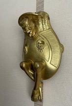 Wandpyrogène Satan - 17 cm - Antiek - Brons - 1900-1910