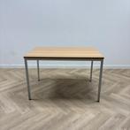 Tweedehands kantinetafel 120x80 cm, Beuken -grijs, Gebruikt, Bureau