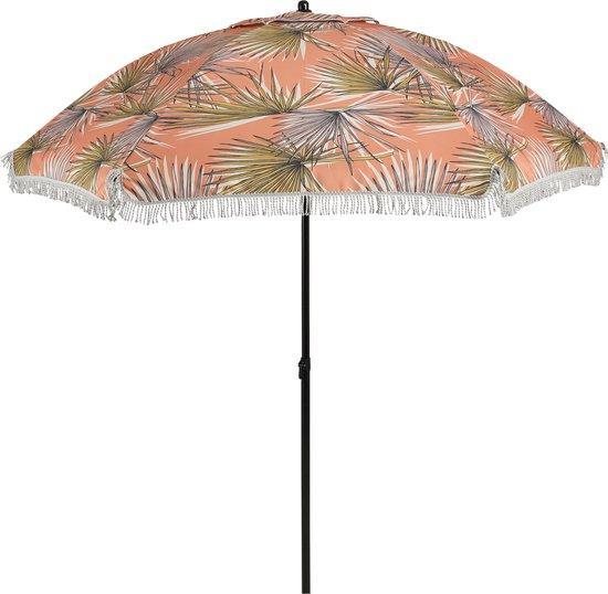 2dekans | In The Mood Collection Parasol Palm Bladeren -, Tuin en Terras, Parasols, Ophalen of Verzenden
