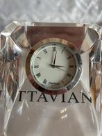 Horloge de table - Ottaviani - Cristal - Fin du XXe siècle -