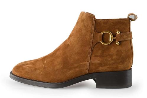 Linea Zeta Enkellaarzen in maat 39 Bruin | 5% extra korting, Kleding | Dames, Schoenen, Bruin, Gedragen, Lage of Enkellaarzen