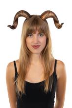 Haarband Hoorns Goud Diadeem Griekse God Ram Bok Haar Band H, Ophalen of Verzenden, Nieuw