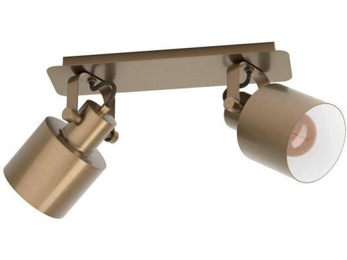 Veiling - EGLO Southery plafondspot crème-goud 2-lichts, Huis en Inrichting, Lampen | Spots