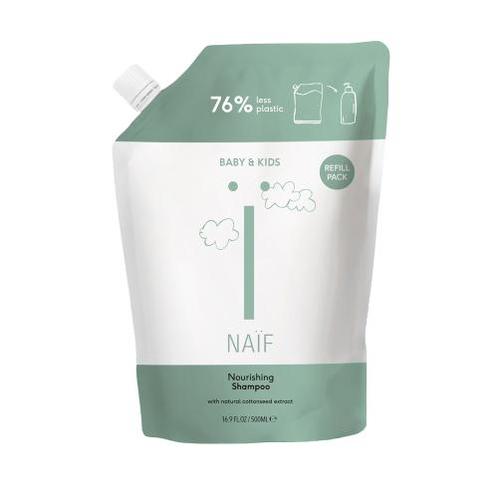 Naïf Baby & Kids Nourishing Shampoo 500ml - Refill, Handtassen en Accessoires, Uiterlijk | Haarverzorging, Nieuw, Verzenden