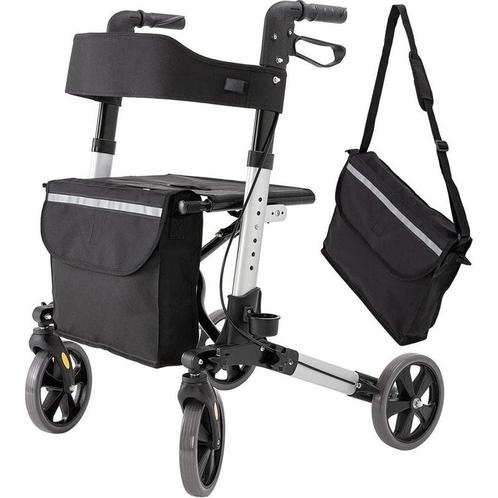 Rollator - lichtgewicht en inklapbaar - looprek - ovouwbaar, Diversen, Rolstoelen, Verzenden