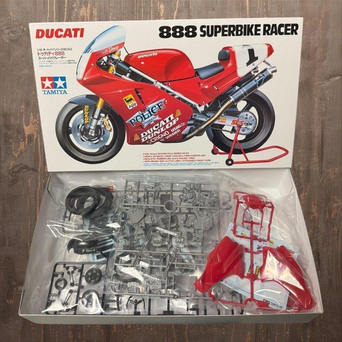 Tamiya - Speelgoedauto 1/12 SCALE DUCATI 888 SUPERBIKE RACER, Hobby & Loisirs créatifs, Voitures miniatures | 1:5 à 1:12