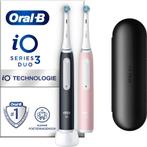 Oral-B iO 3 - Zwart En Roze - Elektrische Tandenborstel, Verzenden