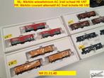 Marklin modeltreinen, locomotieven, wagons, rails, 2dehands