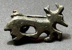 Oud-Romeins Brons Extreem zeldzame opengewerkte broche in de, Antiek en Kunst