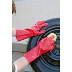 Gants de protection pvc 35cm rouge taille 10 - kerbl