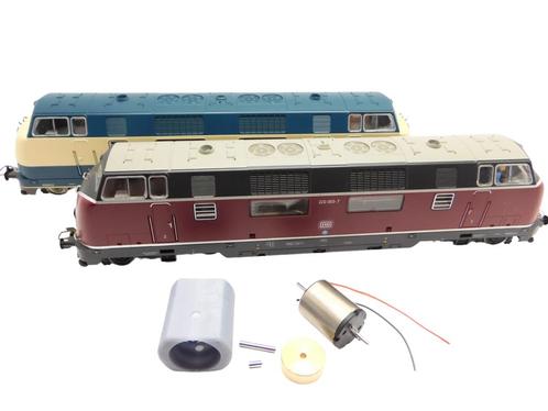 micromotor HP001F  motor ombouwset voor Piko BR 101, BR 103,, Hobby en Vrije tijd, Modeltreinen | H0, Gelijkstroom, Overige typen
