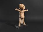 Préhispamique Figurine souriante en céramique de Veracruz.