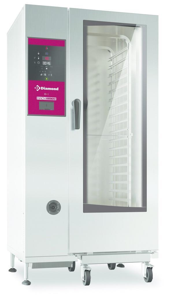 Combi-steamer | Gas | 20x GN 1/1 | Cleaning | Stoom +, Zakelijke goederen, Horeca | Keukenapparatuur, Nieuw in verpakking, Verzenden