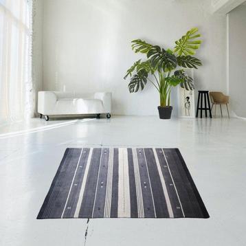 Gabbeh rayé gris - Tapis - 180 cm - 120 cm - état inutilisé beschikbaar voor biedingen