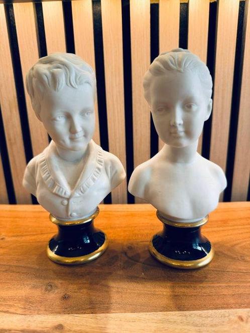 Pucci - Statue, Louise et Alexandre Brongniart - 21 cm -, Antiek en Kunst, Antiek | Keramiek en Aardewerk