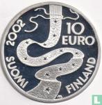 Finland 10 euro 2002 (PROOF) 200th anniversary Birth of..., Postzegels en Munten, Verzenden, Overige landen, Goud, 10 euro